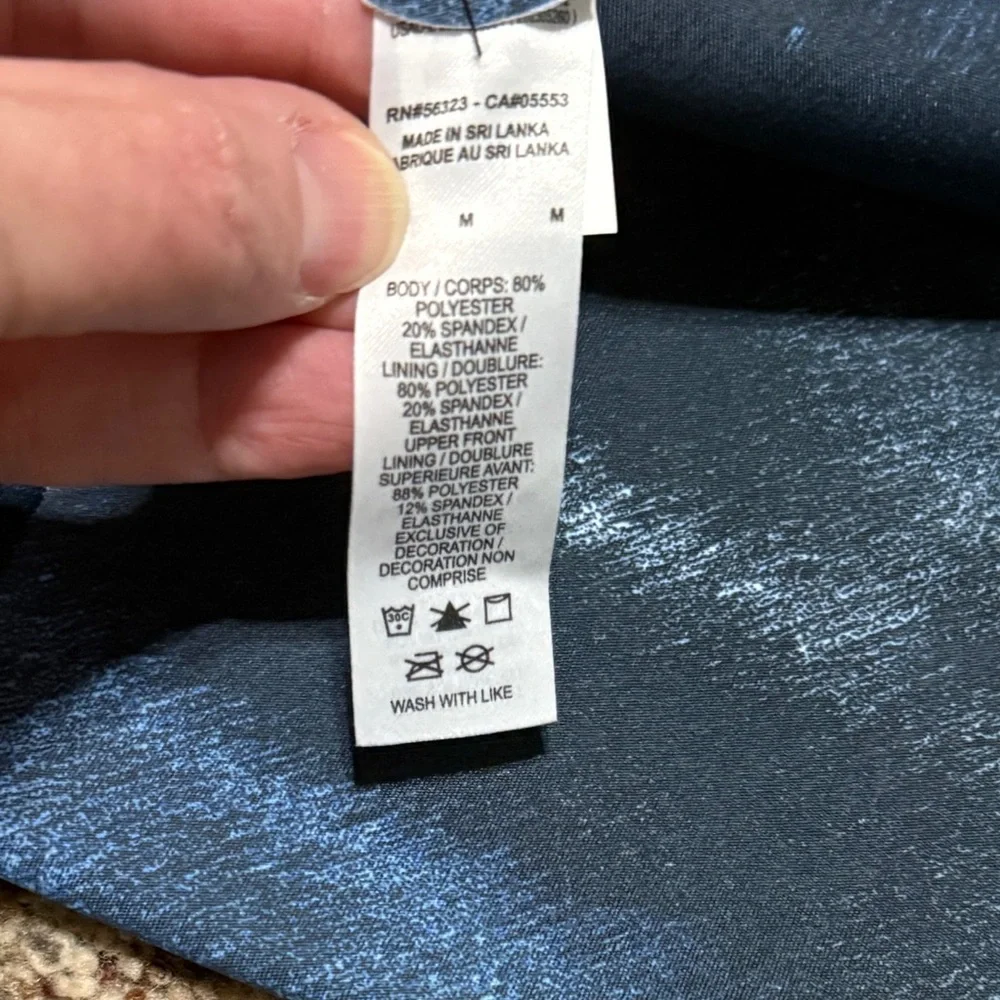 Nike One Convertible Light Support Longline Sports Bra Navy Womens M NWT - Picture 3 of 8